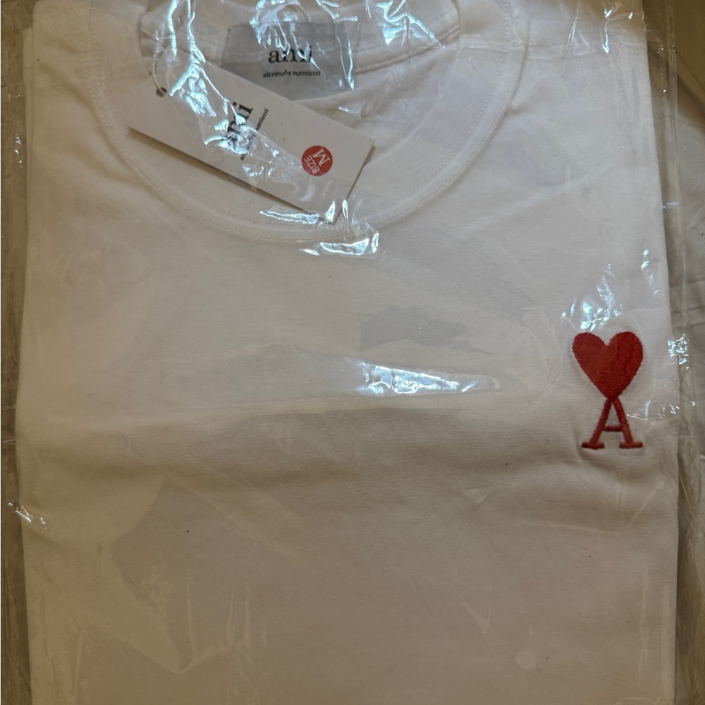 Ami Paris White T-Shirt